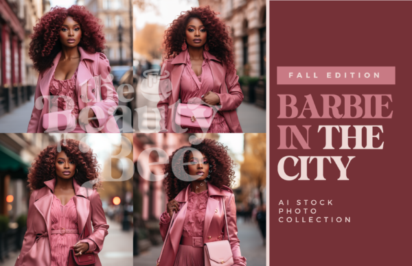 Barbie in the City - AI Photo Campaign Collection - Fall Edition - Pink Baddie Vibes Vol.2