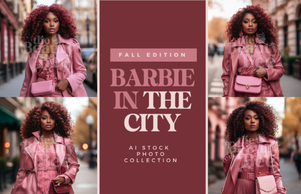 Barbie in the City - AI Photo Campaign Collection - Fall Edition - Pink Baddie Vibes Vol.2 - Image 3