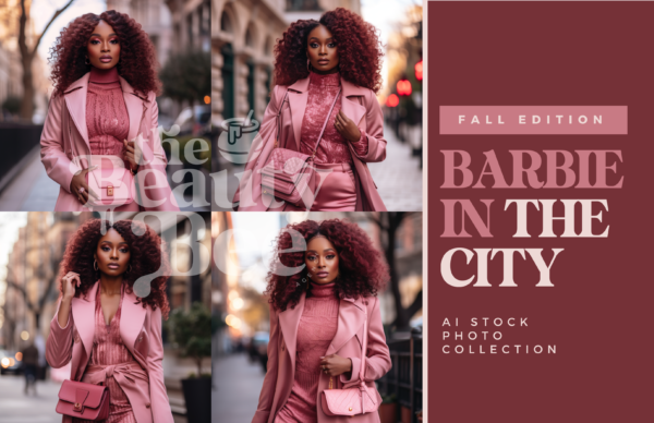 Barbie in the City - AI Photo Campaign Collection - Fall Edition - Pink Baddie Vibes